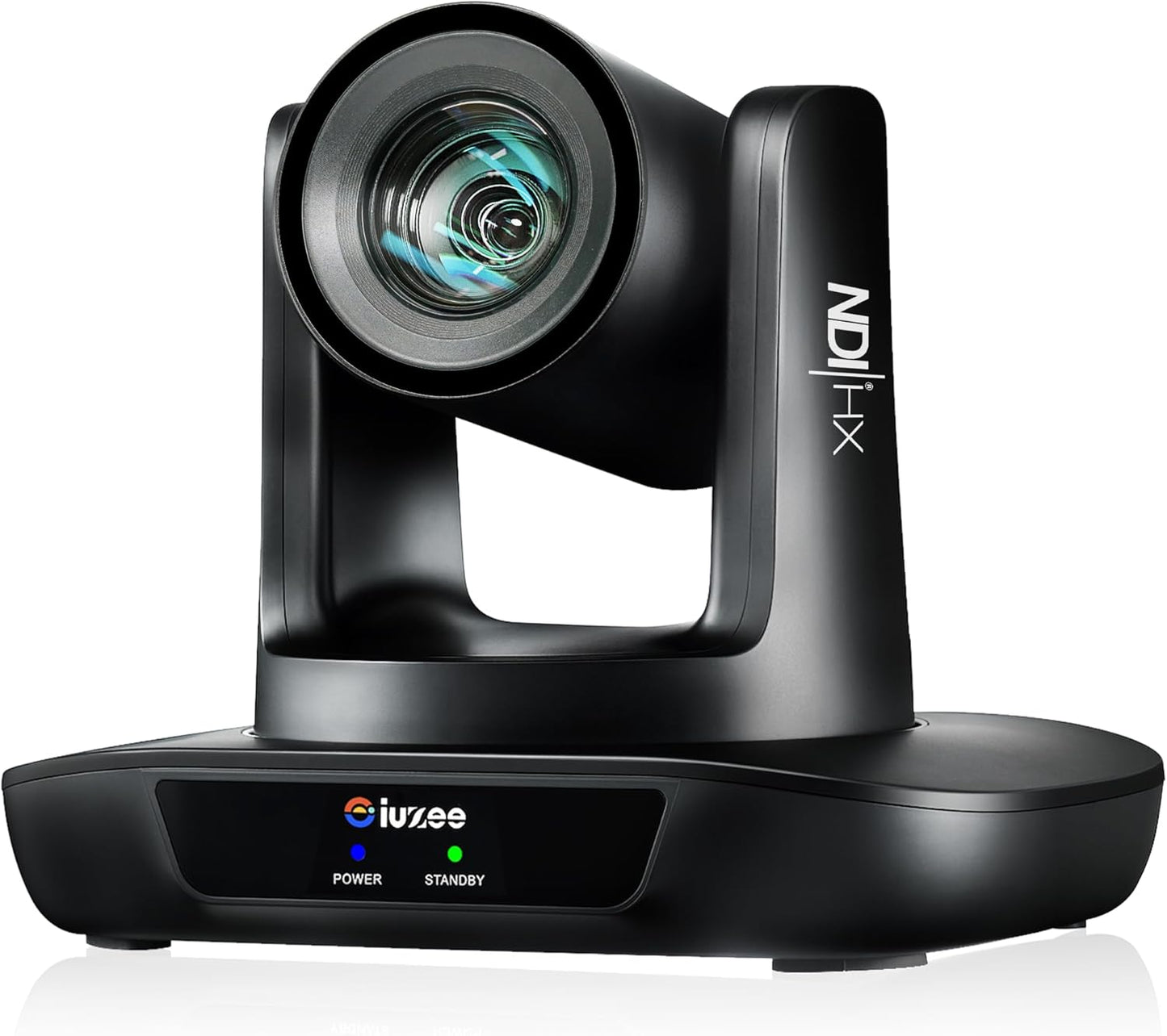NDI PTZ Camera AI Auto Tracking 3G-SDI/USB3.0/HDMI/LAN PoE 30X Optical and 8X Digital Zoom Live Streaming Camera 1080P 60FPS for Church Services Worship Education Events vMix OBS YouTube