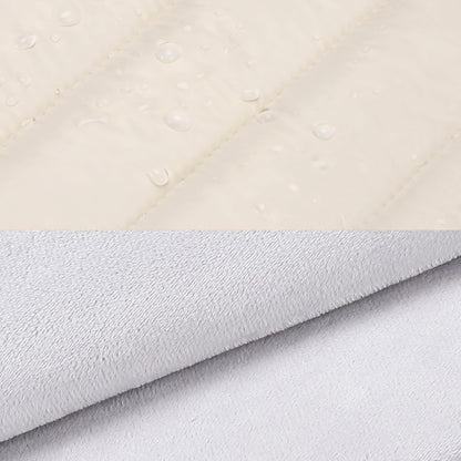 MOSISO 13.3 inch Laptop Case, 13-13.3 inch Puffy Laptop Sleeve Compatible with MacBook Air 13 13.6 M4 M3 M2 M1/Pro 13/Pro 14, HP Dell ASUS Lenovo,Polyester Horizontal Bag with Small Case, Sand