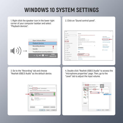 NEEWER USB A Lapel Microphone, Plug & Play Mini Omnidirectional Clip On Lavalier Mic 2m Cable for USB 2.0 Mac Windows PC Laptop Computer YouTube Skype Podcast Gaming Vlog Video Conferencing, LM1