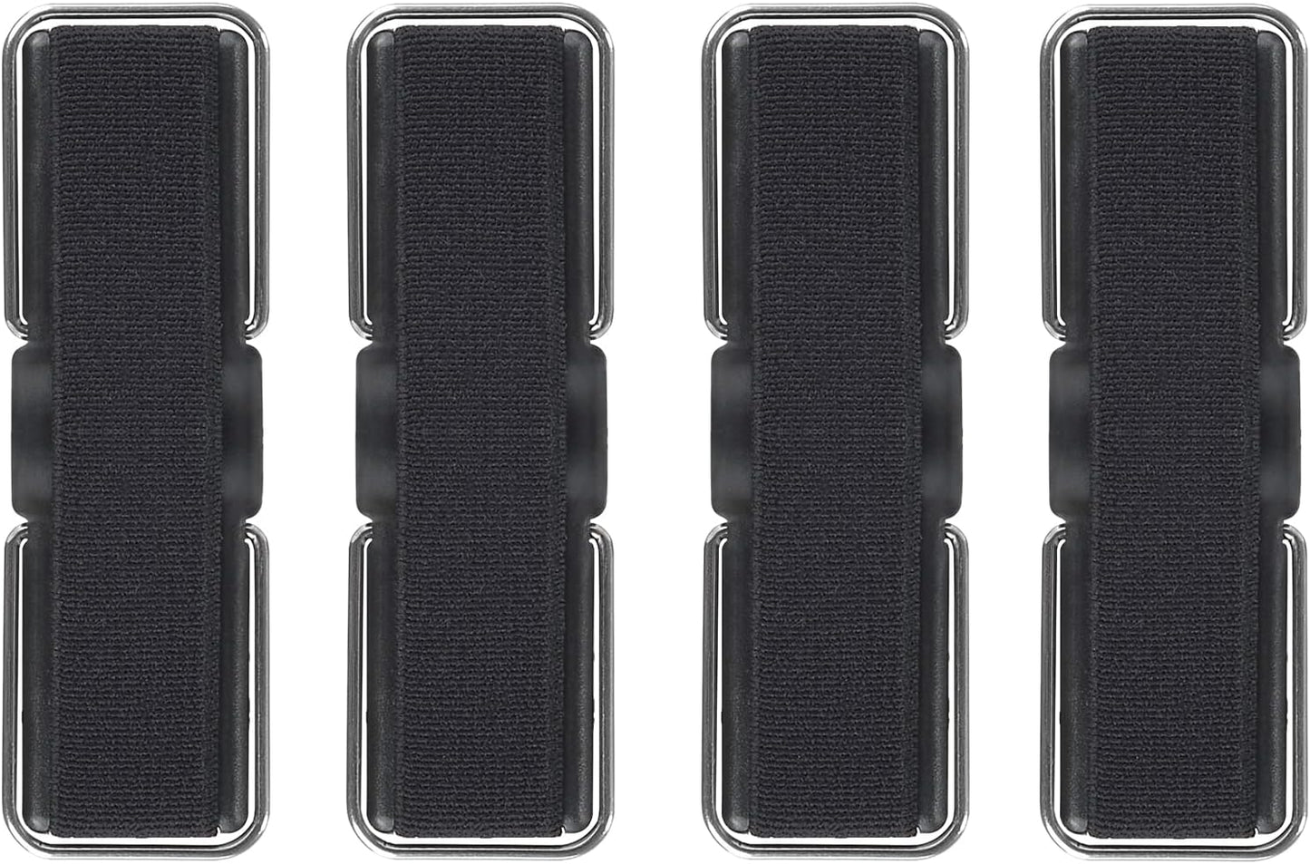 Cell Phone Holder for Hand, CISID Phone Finger Holder Loop Strap Grip with Stand for Phone Suitable for iPhone Samsung and Most Smartphones(Black Black Black Black 4PCS)