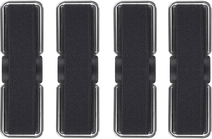 Cell Phone Holder for Hand, CISID Phone Finger Holder Loop Strap Grip with Stand for Phone Suitable for iPhone Samsung and Most Smartphones(Black Black Black Black 4PCS)