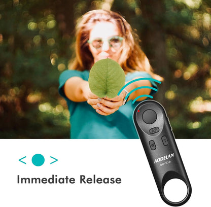 AODELAN Camera Remote Control for Canon EOS RP, EOS R, R5, R6, M50, M50 II, 6D Mark II, 77D, 850D, 800D, 200D, 250D, EOS Rebel SL2, Rebel T7i, T8i, 90D, EOS M6 Mark II, SX70 HS; Replaces Canon BR-E1