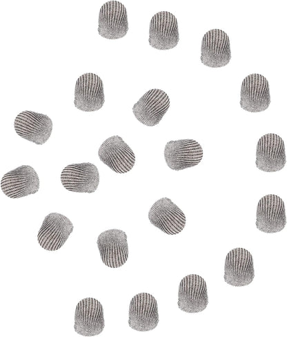 MECCANIXITY 10pcs Replacement Fiber Mesh Tips for Stylus Pens 5mm Suitable for Capacitive Touch Screen,High Sensitivity,Soft,No Scratch Screen Pen Tip