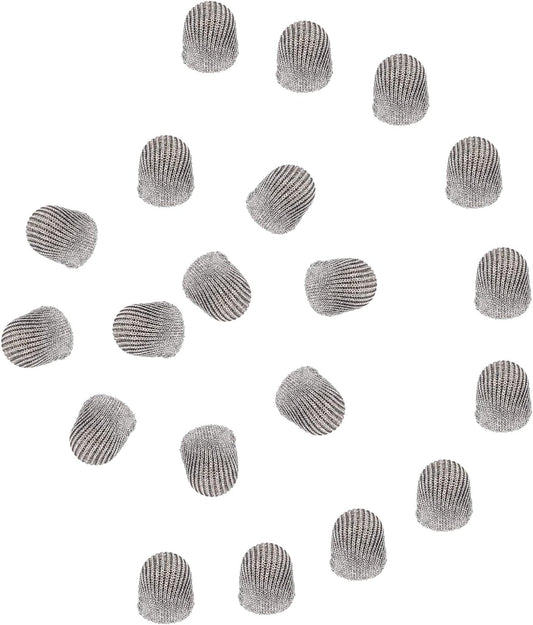 MECCANIXITY 10pcs Replacement Fiber Mesh Tips for Stylus Pens 5mm Suitable for Capacitive Touch Screen,High Sensitivity,Soft,No Scratch Screen Pen Tip