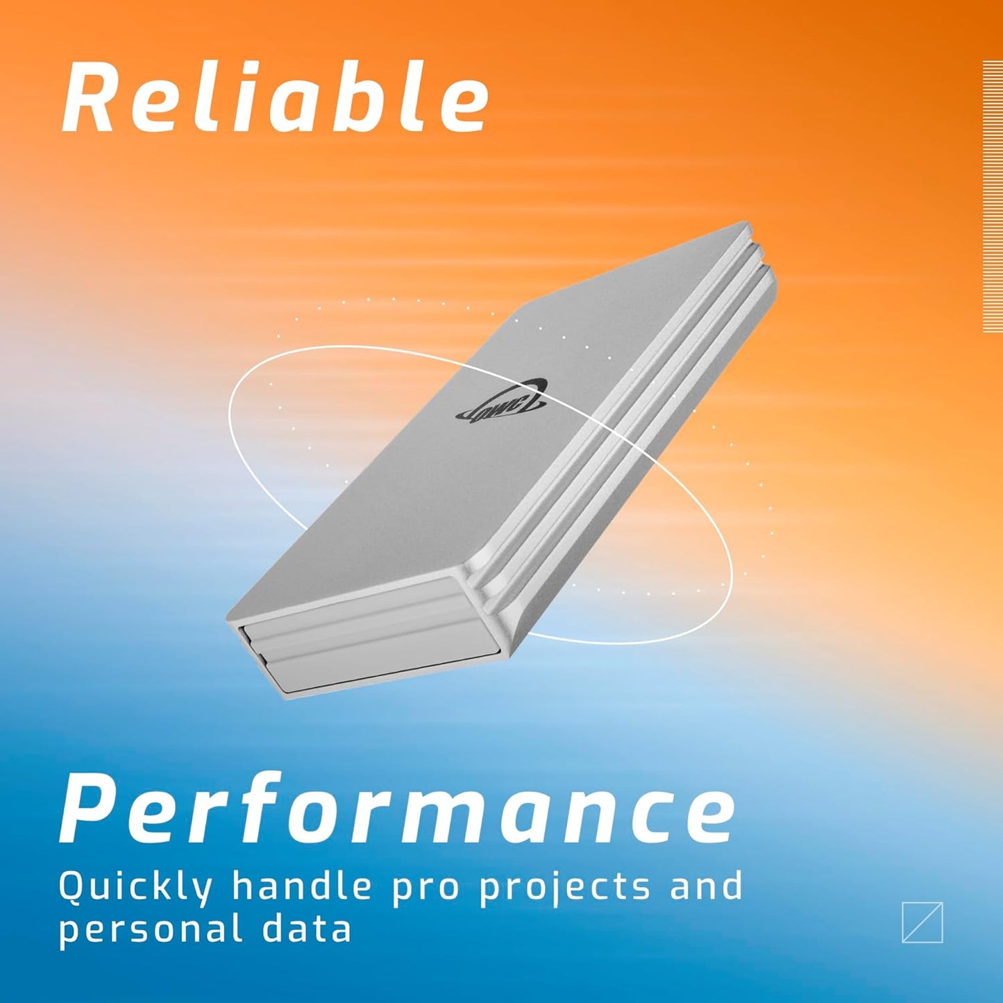 OWC 2TB Envoy Single Ultra Portable Aluminum Bus Powered 10G/s USB-C Thunderbolt Compatible External NVMe SSD Drive