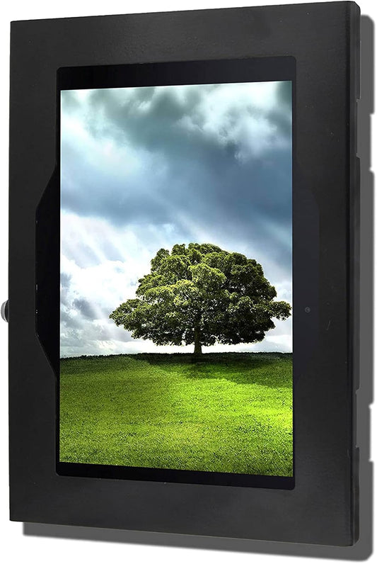 TABcare Locking Anti-Theft Metal Case for Samsung Galaxy TAB A 10.1 2019 Tablet for Kiosk, POS, Store, Show Display, Time Clock (TAB A 10.1 2019 SM-T510, Black)