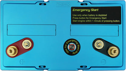 Deep Cycle Lithium Ion Marine Battery Group 27 Dual Terminal Replaces Optima D27M Blue Top 900CCA