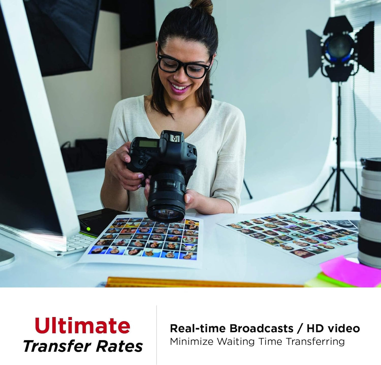 GIGASTONE 16GB SD Card 20-Pack UHS-I U1 Class 10 SDHC Memory Card High Speed Full HD Video Compatible with Canon Digital Camera, SPYPOINT TACTACAM WOSPORTS Trail Camera, with 20 Mini Cases