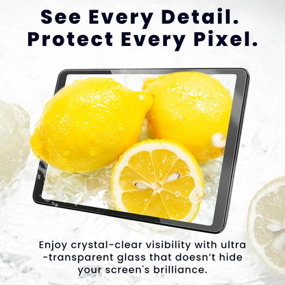 BELLEMOND Tempered Glass Screen Protector for Galaxy Tab S10 FE / S9 FE / S9 / S8 / S7 (10.9”/11”) | Ultra Clear | EZ Guide Kit for Flawless Install | 10H | 1 Pack | Designed in Japan