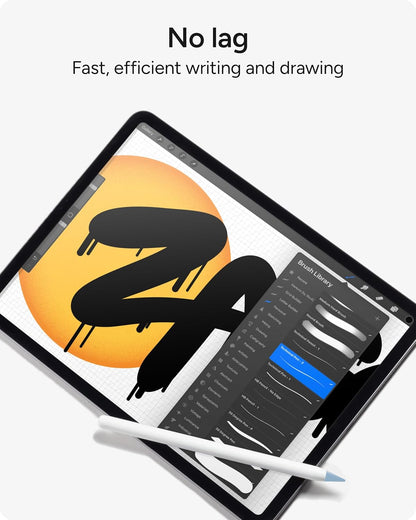 ZAGG Replacement Tips for Apple Pencil 1st Gen, 2nd Gen, & USB-C - Pack of 4, Smooth Writing, Perfect Friction, Pastel Pink, Blue, Green, & White