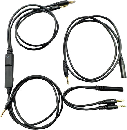 New! VZR Model One MKII Audiophile Gaming Headset – 3D Audio for First-Person Shooter/FPS Gaming, Patented CrossWave™ Spatial Audio, Removable Noise-Canceling Mic, 3.5mm Wired, NO Latency.