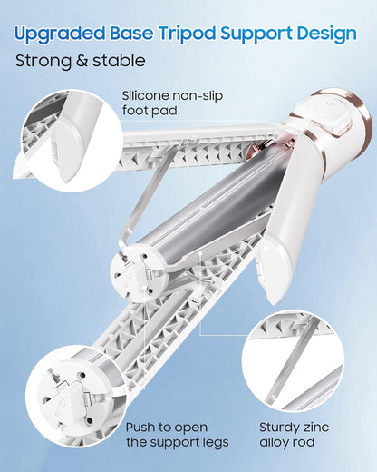 67" Selfie Stick Phone Tripod, All-in-1 Cell Phone Tripod with Wireless Remote, Extendable Compact Tripods Portable Travel Stand for iPhone Android Selfie/Video Recording/Live Stream/Vlog