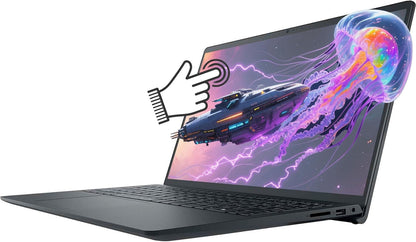 Dell Inspiron 15 3000 Touchscreen Laptop 15.6" FHD (1920x1080) IPS, 13th Gen Intel 10 Cores i5 Processor Up to 4.6GHz, 64GB RAM 1TB SSD, WiFi 6, Copilot, Windows 11