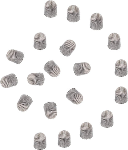 MECCANIXITY 10Pcs Replacement Fiber Mesh Tips for Stylus Pens 5.5mm Suitable for Capacitive Touch Screen,High Sensitivity,Soft,No Scratch Screen Pen Tip