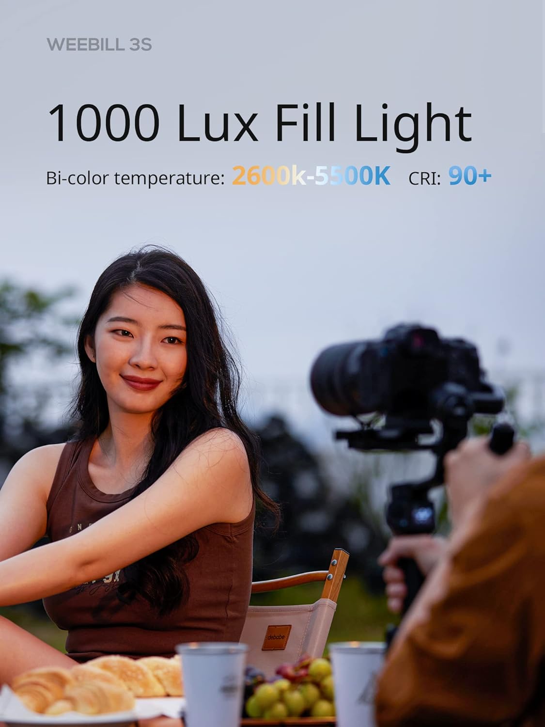 ZHIYUN Weebill 3S Combo Gimbal Stabilizer for DSLR and Mirrorless Camera Canon/Nikon/Sony/Panasonic/Fujifilm, Native Vertical Shooting,Extendable Sling Grip