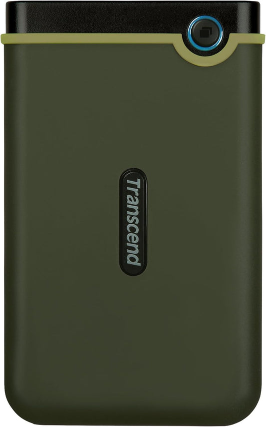 Transcend 1TB USB 3.1 Gen 1 StoreJet 25M3G SJ25M3G Rugged External Hard Drive TS1TSJ25M3G