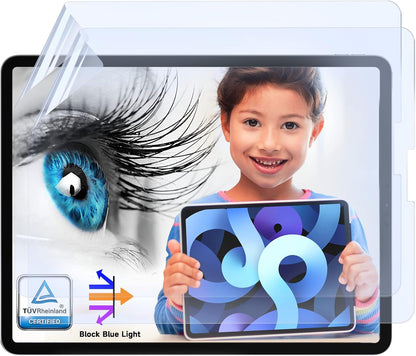 [2 Pack] Anti Blue Light Paper Screen Protector Compatible with iPad Pro 12.9 2022/2021/2020 (6th/5th/4th Generation), Anti Glare Matte iPad Pro 12.9 Screen Protector, Anti Scratch,High Sensitivity,Ultra HD