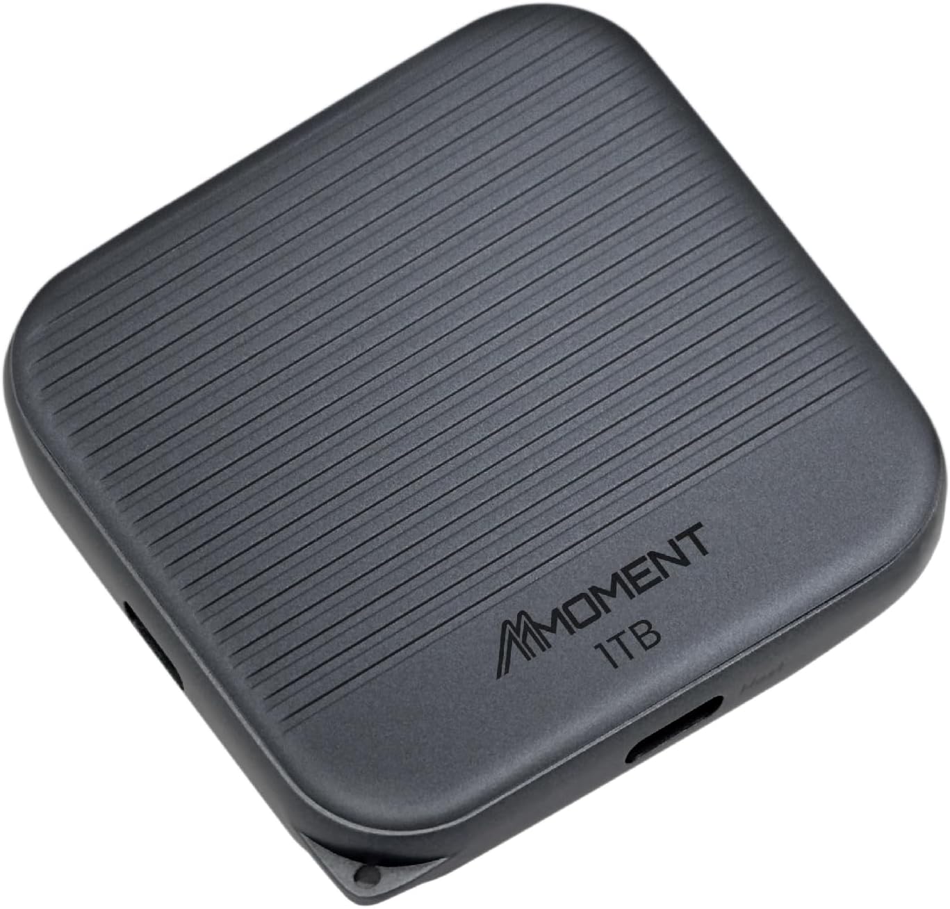 MMOMENT 1TB Magnetic External Portable SSD – 950MB/s Read – for ProRes 4K – Phone SSD Compatible with MagSafe, USB-C, USB-A, iPhone 15/16, Mac, PC (MU P100)