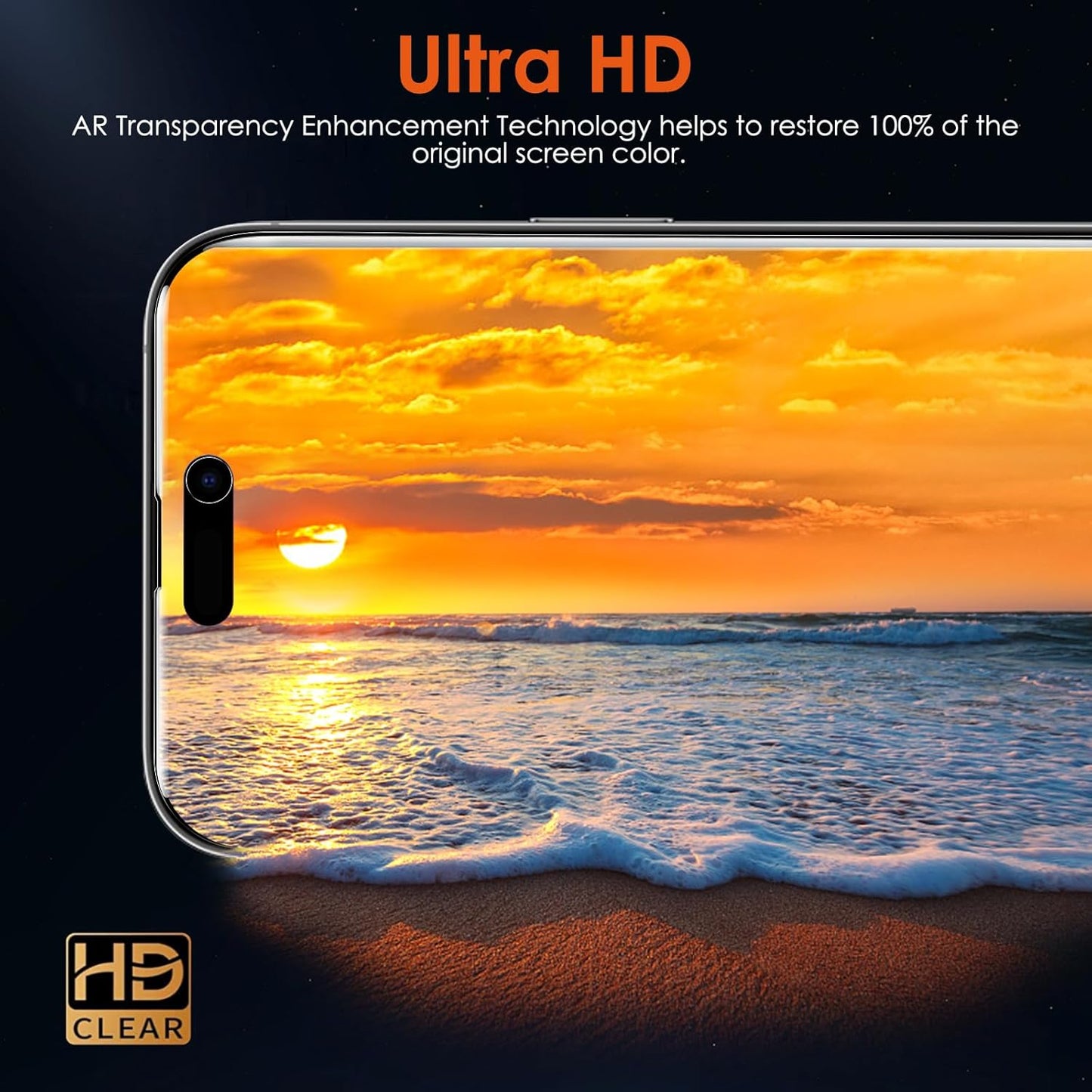 [3 Pack Soft Hydrogel Film Screen Protector for iPhone 15 Pro Max/iPhone 15 Plus, Upgraded Non-breakable Flexible TPU for iPhone 15 Pro Max Screen Protector Film (NOT Glass)