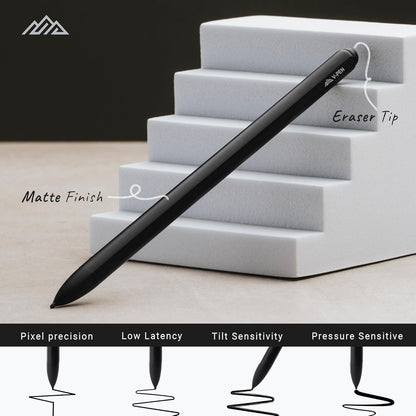 V-Pen EMR Stylus Remarkable 2 Pen Replacement with Digital Eraser + 5 Tips | 4096 Pressure Level Sensitivity & Palm Rejection | Digital Pen Marker Plus Compatible Kindle Scribe & Tablet Pen