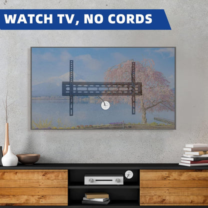 TV Wire Hider Kit for Wall Mount TV, in Wall Cable Management Kit, Includes 2 Pass Throughs and Hole Saw Drill Attachment for Easy Install（Off-White）