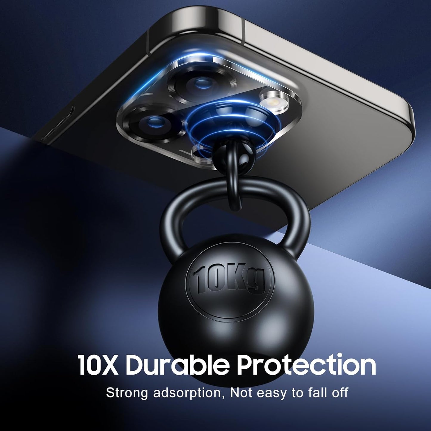 UniqueMe Compatible for 3 Pack iPhone 15 Pro/iPhone 15 Pro Max Camera Lens Protector, [Drop Protection] [Case Friendly] 9H Tempered Glass Camera Cover Screen [2023 New Version] - Grey