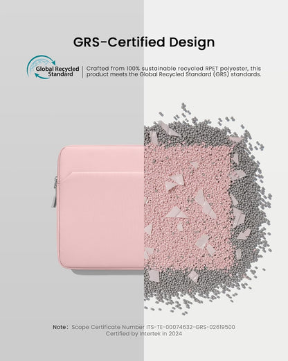 tomtoc Slim Laptop Sleeve for 14-inch MacBook Pro M4/M3/M2/M1 Pro/Max 2024-2021, Water-Resistant Protective Case for 13.8 Inch Surface Laptop AI PC, Accessory Bag