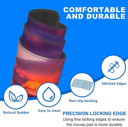 Cardinal Large Mouse Pad, Gaming Mouse Pad, Keyboard Mat, Non-Slip Rubber Base, Office Accessories, Desk Mat, MousePads for School, Work, Home Decor Gifts 31.5" x 11.8"