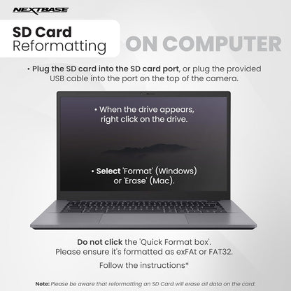 Nextbase Dash Cam 128GB U3 microSD Card for Read Camera Modules