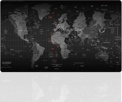 Gaming Mouse Pad Large Anti-Slip Rubber Base Size 47.2x15.7 in (47.2X15.7IN, 120x40 Map)