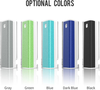 CLICK CLEAN Screen Cleaner, Fingerprint Proof Screen Cleaner Spray, All-in-One Cleaner with Microfiber and Shell for All Phones, Laptop and Tablet Screens (Green)