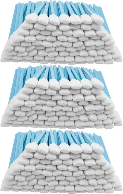Lint-Free Lab/Printer/Optical Printheads – 300 Pcs Foam Swabs for Inkjet Printheads, Sensors, Electronics, Cameras, Car Detailing, Optical Equipment and Precision Tools