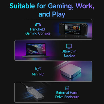 1TB M.2 2230 NVMe SSD, PCIe Gen 4x4 Speed up to 5000 MB/s, 2230 SSD Compatible with Steam Deck/ROG Ally/Microsoft Surface Pro/Mini PCs, S630