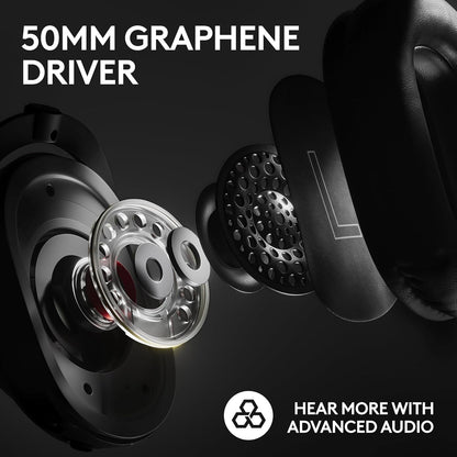 Logitech G Pro X Superlight 2 Lightspeed Wireless Gaming Mouse + G Pro X 2 Wireless Gaming Headset Bundle - Black