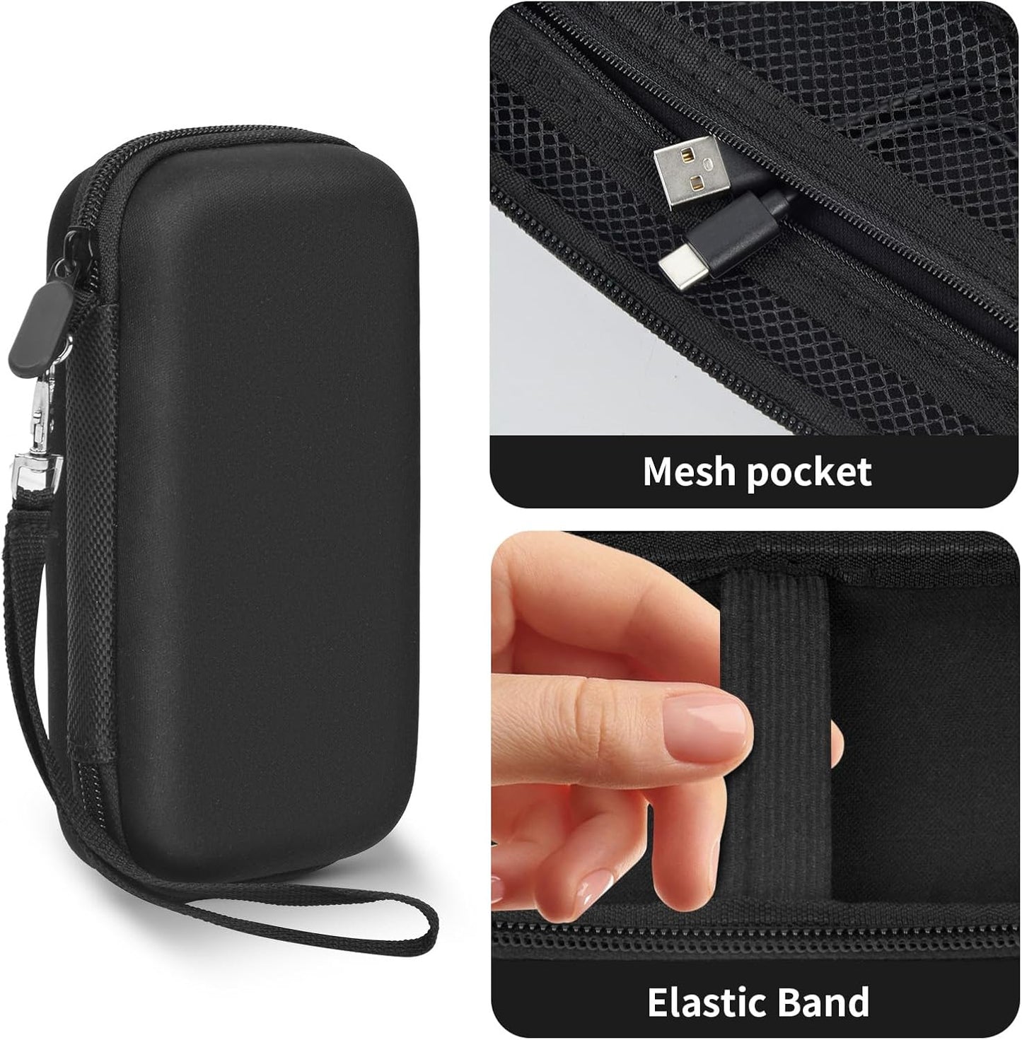 Portable Bank Charger Case for SABANI for Charmast for OHOVIV for VRURC for YILANS for CFIAI for LOVELEDI for RGVOTA for Miday for RONEGN for POIYTL for IAPOS Fast Charging Battery(Black)