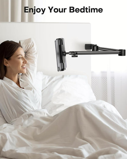 OMOTON Adjustable Tablet Stand for Desk, Tablet Mount for iPad, Phone Holder for Bed with 360° Rotation Fits for 4.7-11" iPad Pro, Air/Mini, Kindle and Phones