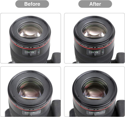 17-in-1 Camera Cleaning Kit for DSLR Cameras (Canon, Nikon,Sony), with Air Blower/Cleaning Pen/Detergent/Cleaning Cloth/Lens Brush/Carry Case