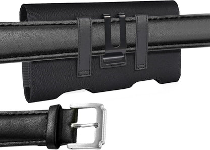 BECPLT Compatible with iPhone 13 Mini 12 Mini SE2 8 7 6 6s Holster Case, Nylon Holster Belt Case with Clip/Loops Belt Pouch Holder for iPhone SE 2022 8 7 6 6s Galaxy S7 - Built in ID Card Slot