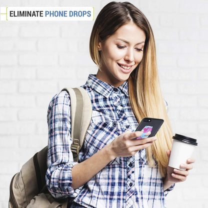 Gear Beast Universal Cell Phone Grip - Ultra Slim Elastic Finger Holder & Phone Stand