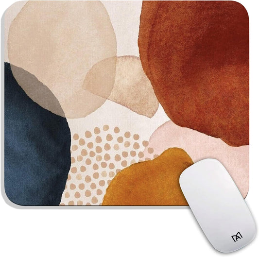 Square Mouse Pad Abstract Marble 2,Personalized Premium-Textured Custom Mouse Mat Design,Washable Mousepad Cloth,Non-Slip Rubber Base Computer Mouse Pads for Wireless Mouse