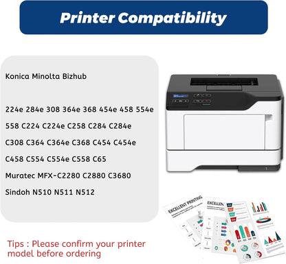 WX-103 WX103 WX 103 Waste Toner Box,A4NN-WY3 Compatible Replacement for Konica Minolta Work with Bizhub 224e 284e 308 364e 368 454e 458 554e 558 C224 C224e C258 C284 C284e C308 Printer,1 Pack