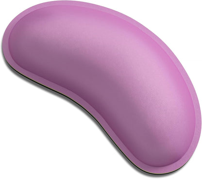 Dapesuom Mouse Wrist Rest, Ergonomic Memory Foam Mouse Wrist for Computer Desk Mats Support, Hand Rest Pad Cushion for Gaming, Office, Laptop, Men, Women, Pain Relief & Easy Typing, Radiant Orchid