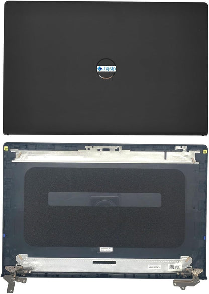 Replacement LCD Back Cover with Front Bezel with Hinges with Shaft Cover for DELL Inspiron 15 3510 3511 3515 3520 3525 3530 Series Laptop 0WPN8 00WPN8 9WC73 09WC73 AP3LE000901 Black