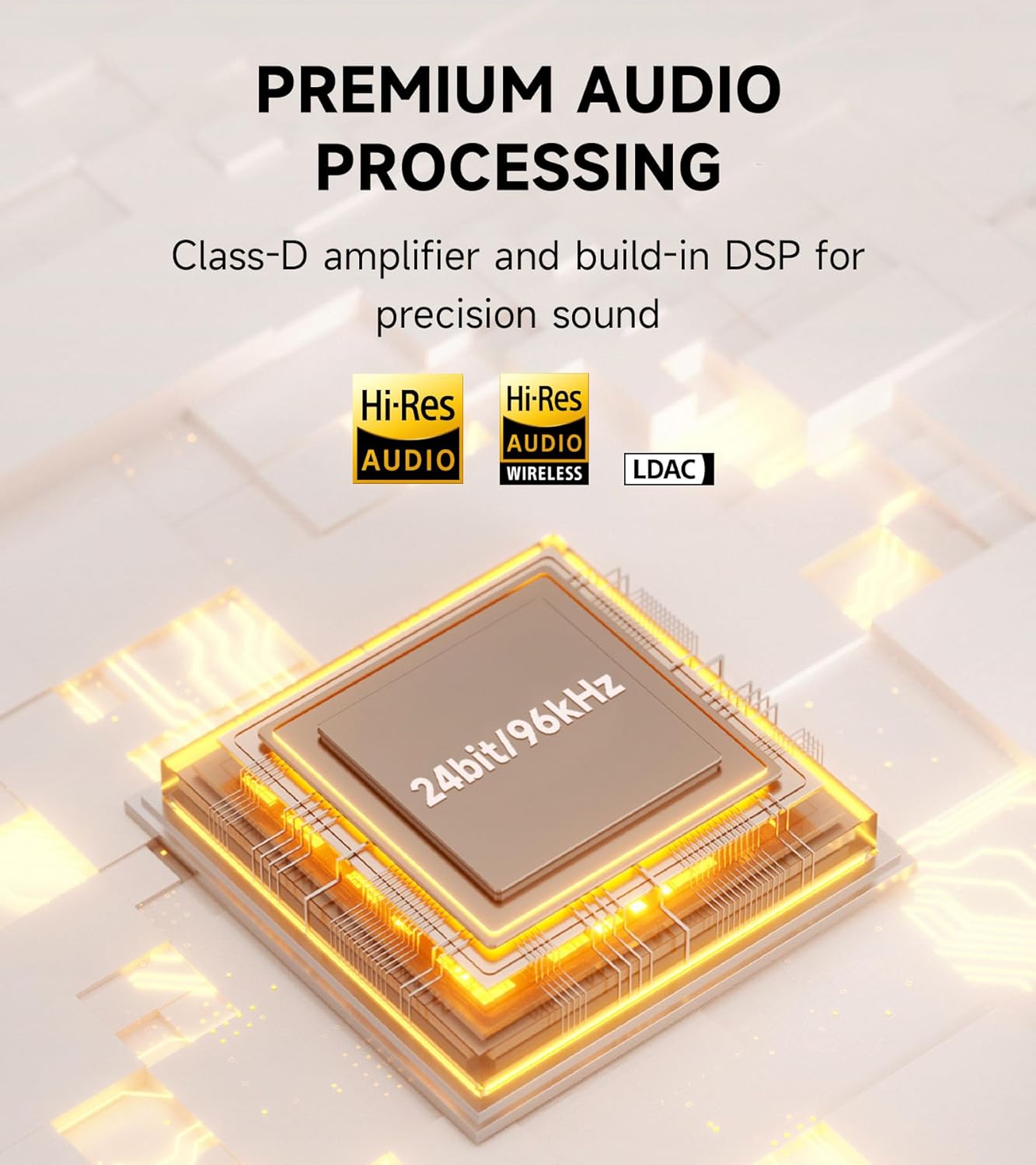 Edifier M60 Multimedia Speaker Bluetooth 5.3, 66W RMS, Hi-Res Audio & Hi-Res Wireless Audio, LDAC,3" Mid Bass & 1" Tweeter, USB-C & Aux Inputs, Compact Desktop Speaker – Black