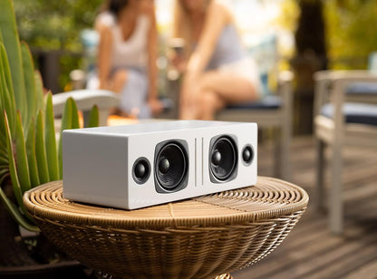 Audioengine All in One A2+ (B2) Portable Wireless Speaker - Audio with Lossless aptX Bluetooth and Analog Audio Input for Phone, Tablet, and Computers