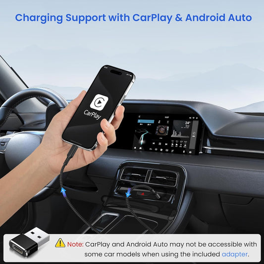 Elebase USB Type C to C 100W Cable 10FT with USB Adapter,Fast Charging PD Charger Cord for iPhone 16 15 Pro Max Plus,Samsung Galaxy S23 S24,Car Play,MacBook Mac,iPad 9 10,Z Flip Fold 4 5,Ultra,A53 A54