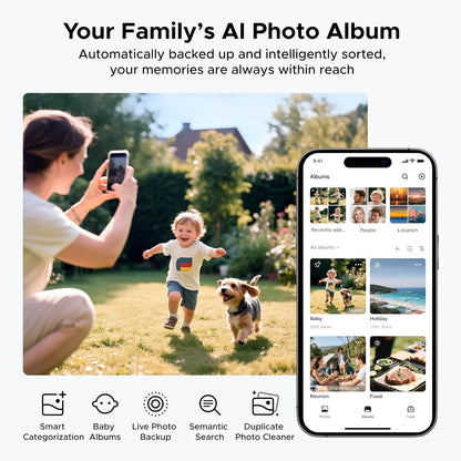UGREEN NASync DH4300 Plus 4-Bay Desktop NAS, Support Capacity 120TB (Diskless), Remote Access, AI Photo Album, Beginner Friendly System, 8GB LPDDR4X RAM, 2.5GbE, 4K HDMI, Network Attached Storage