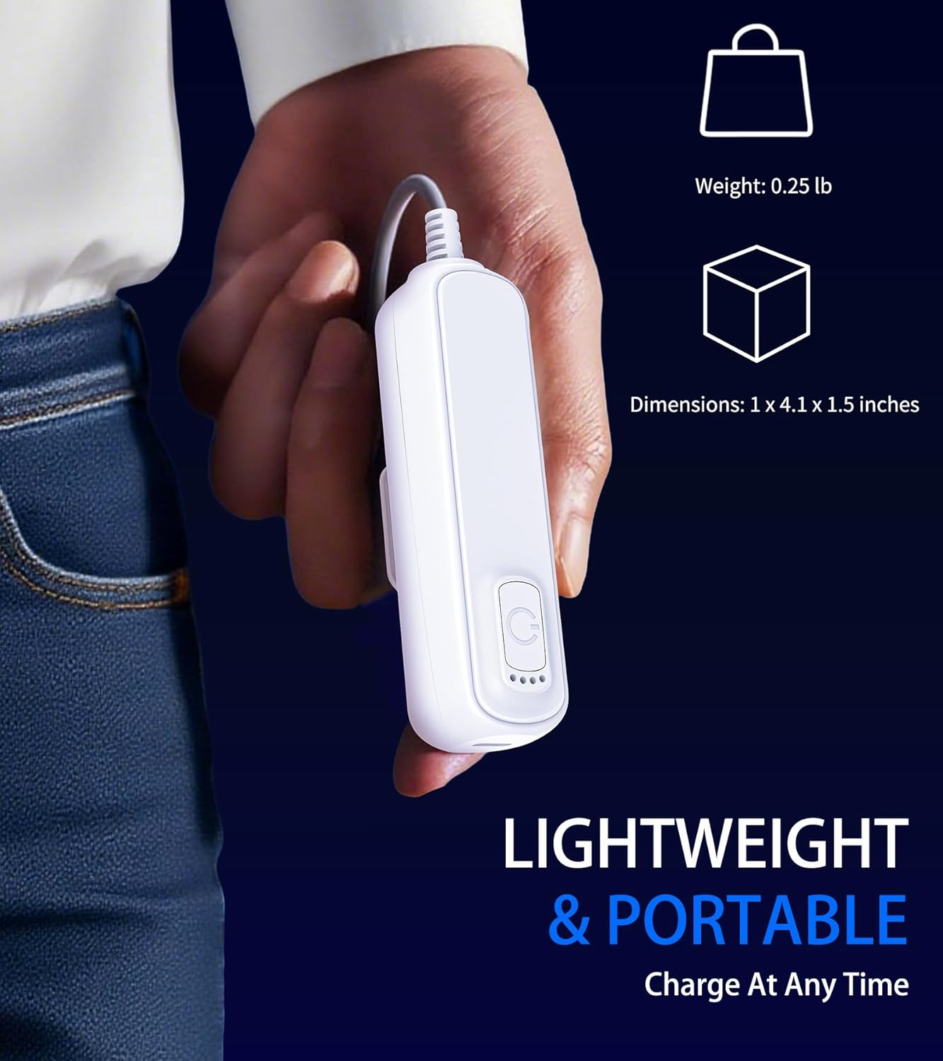 Battery Pack for Meta/Oculus Quest 3S/3/2,5000mAh Battery VR Charger, Extend 2-4 Hours Playtime, Lightweight Fast Charging VR Headset Safe Power Bank for Meta Quest 3S/3/2 Accessories