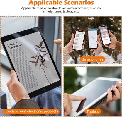 40 Pcs Stylus Tips Replacement Tips Only Pencil Rubber for Stylus Pens Soft No Scratches Sensitivity and Precision Universal Ends Replacement Friendly Swede