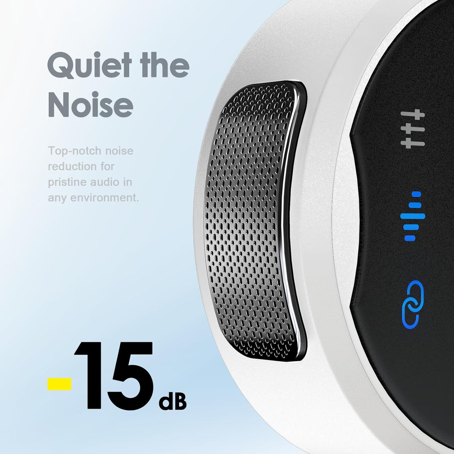 Wireless Lavalier Microphone for iPhone/Android with Lightning/USB C(2 TX+2 RX+Charging Case), Mini Microphone with Noise Cancellation, 35H Battery, Clip on Lapel Mic for Video Recording Vlog